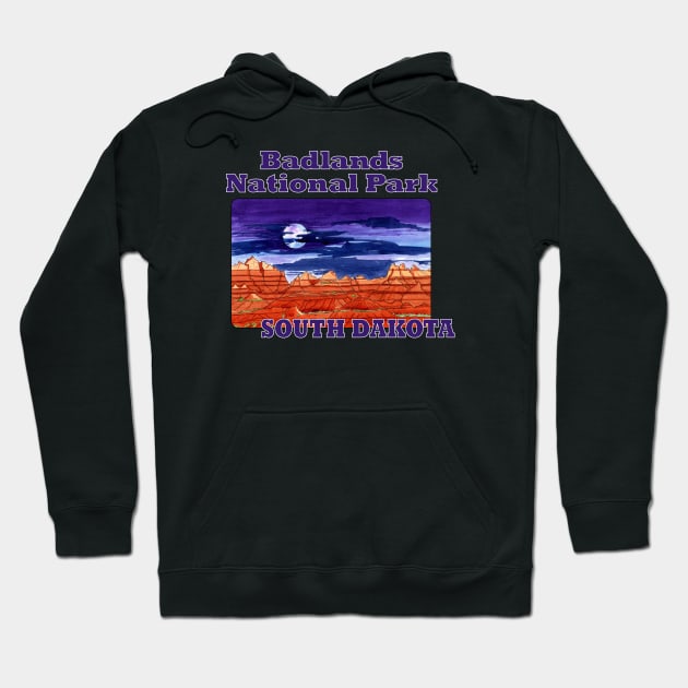 Badlands National Park, South Dakota Hoodie by MMcBuck